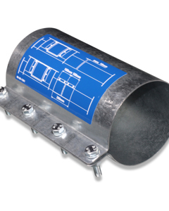 Connecting sleeve cpl f/S102 and FlexVey 90PUR